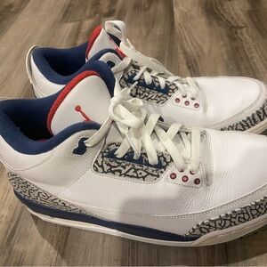 Air Jordan 3 Retro "True Blue" (2016) - Iconic OG Style Size 12